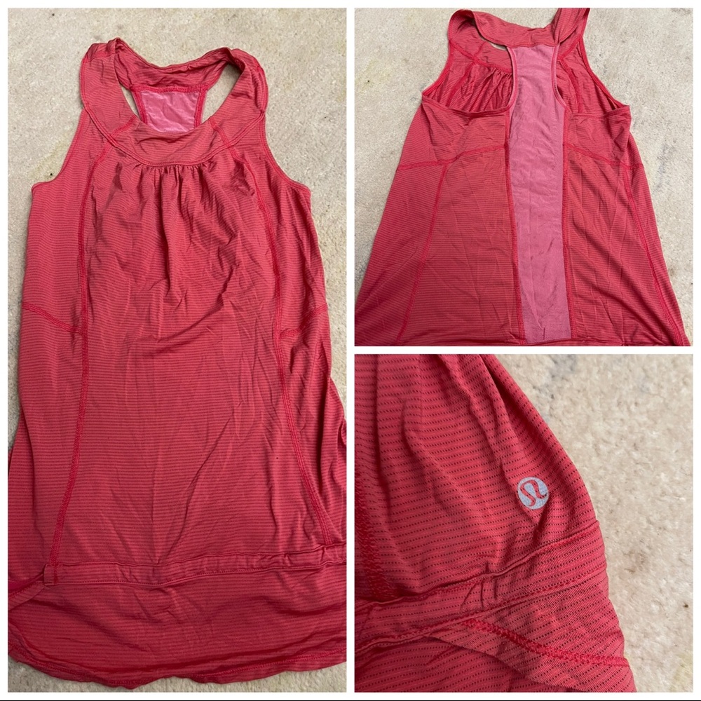 Lululemon hot pink tank